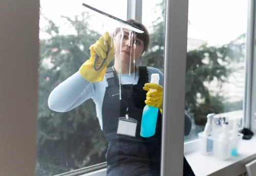 Nettoyage de vitres intérieures et extérieures à Estissac